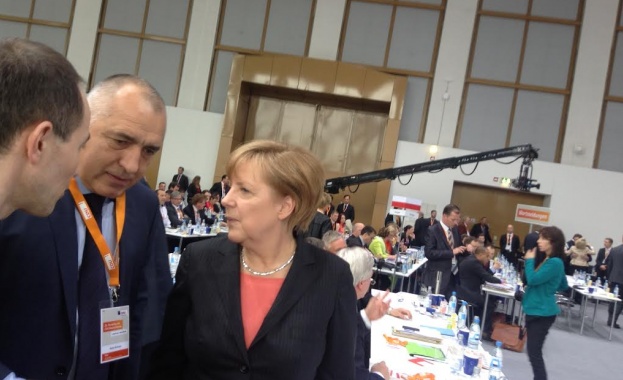 Меркел пожела успех на Борисов и на ГЕРБ на изборите