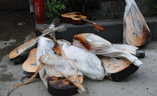 Пожарът до Консерваторията унищожил музикални инструменти за хиляди левове