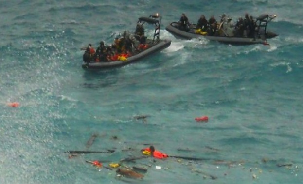 Четиресет и един мигранти са загинали при потъване на лодката