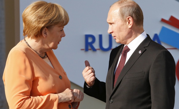 Путин обсъди с Меркел и Нетаняху ситуацията в Украйна