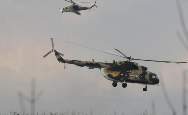 Украински десантчици се приземиха в Краматорск