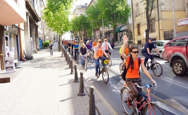 За втори път Оранжев велотур в София