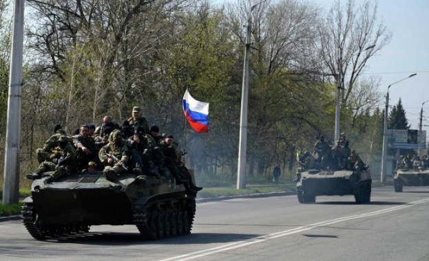 Шест БТРа са преминали на страната на опълченците в Краматорск