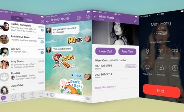 Viber за iOS с нова и свежа визия