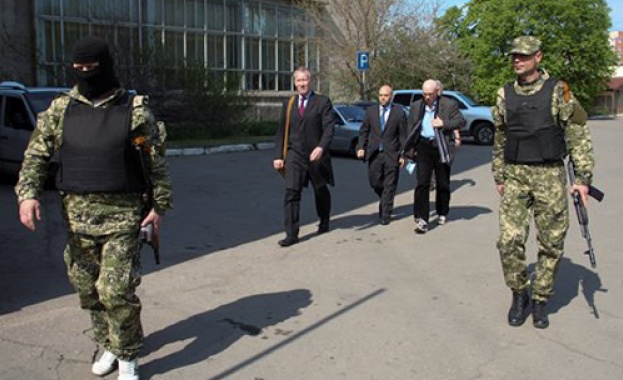 Славянск освободи един от членовете на мисията на ОССЕ