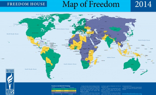 Freedom House: Глобалната свобода на печата е спаднала до най-ниското си равнище за последните 10 години