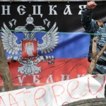 Жителите на Славянск вчера отбелязаха 1 май, а днес са под обстрел