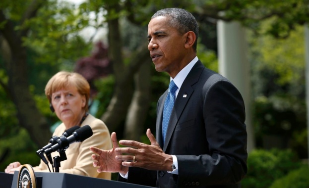 Обама и Меркел заплашиха Русия с по-широки „секторни санкции”