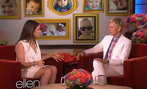 Мила Кунис проговори за бременността си 