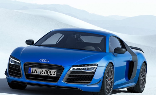 Audi R8 LMX - първият сериен автомобил с лазерни светлини