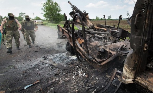 Един загинал и четирима ранени след стрелба до Краматорск