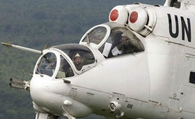 Украинската Национална гвардия използва хеликоптери със знака на ООН в Краматорск