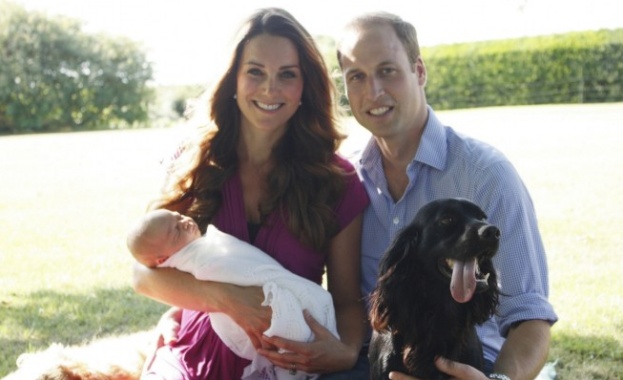 Кучето на принц Джордж става герой в детска книжка