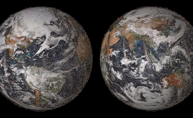 NASA сглоби Земята от над 36 хиляди селфита от цял свят