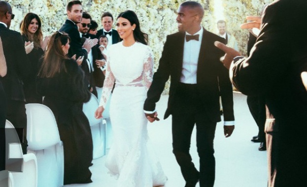 Сватбената рокля на Ким Кардашиян струва половин милион долара