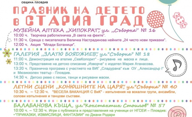 EVN България ще подкрепи Празника на детето в Пловдив 