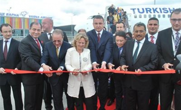 Турският посланик даде старт на полетите от Варна до Истанбул