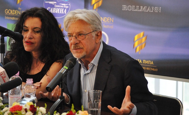 Джанкарло Джанини с липа и звезда в Алеята на славата в Стара Загора