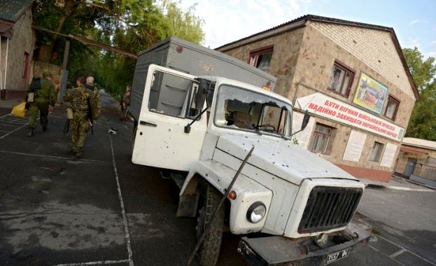 Опълченците на Луганск превзели и граничното поделение