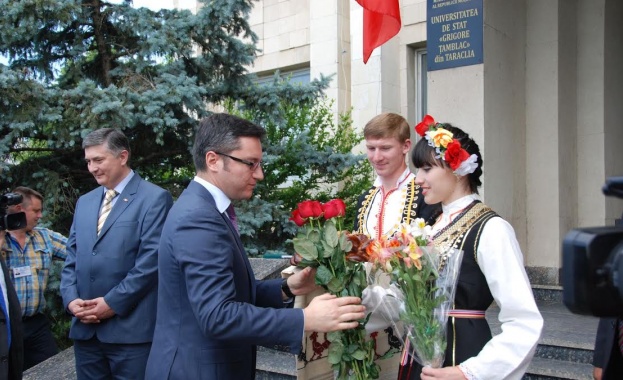 Информационен център за България и ЕС отвори врати в Тараклийския държавен университет