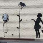 Произведения на анонимния графити артист Banksy отиват на търг