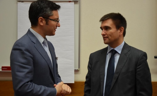 Вигенин се срещна с новия външен министър на Украйна