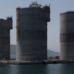 Путин откри платформа за добив на газ и нефт „Беркут“