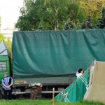 Колона с хуманитарни помощи от Русия замина за Украйна