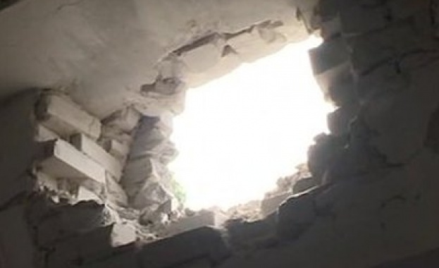 Снаряд удари редакция на вестник в Краматорск