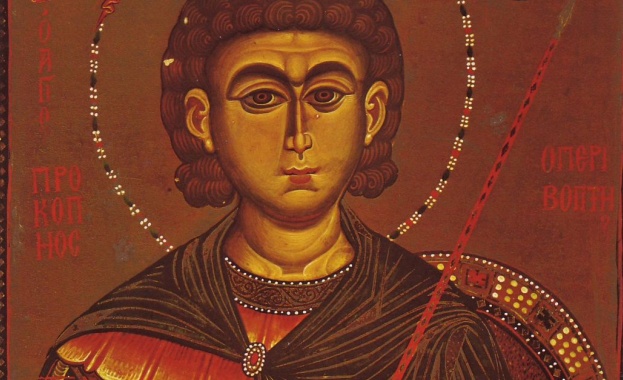 Св. великомъченик Прокопий. Св. преподобни Теофил Мироточиви