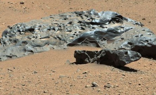 Откриха железен метеорит на Марс 