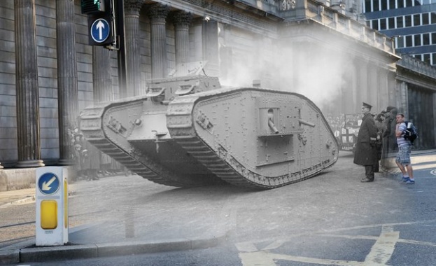 Уникален дигитален проект върна Първата световна война в Лондон