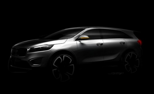 Kia разпространи първите скици на изцяло новото си Sorento