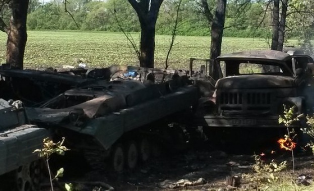Само за ден украинската армия претърпя загуба от 125 единици бронетехника в Шахтьорск