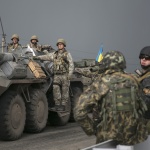 Украински войници са готови да отблъснат  руската атака