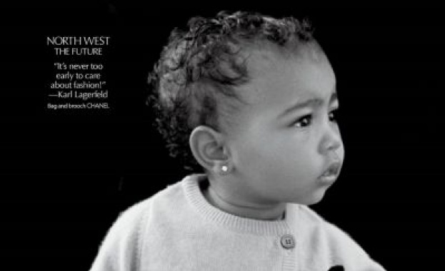 Щерката на Кардашиян стана модел