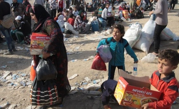 ООН започна да предоставя хуманитарна помощ на бежанците в Северен Ирак