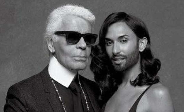 Кончита Вурст стана новата муза на Лагерфелд