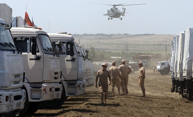 34 руски хуманитарни камиона се върнаха в Русия