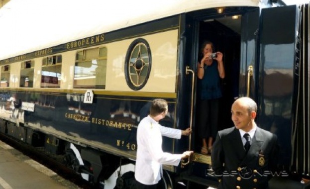 С 8 минути закъснение "Ориент експрес" пристигна в Русе 