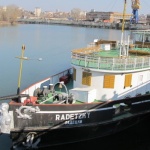Масов интерес към акостиралия в Русе „Радецки"