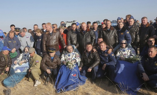 „Союз” успешно се завърна на Земята