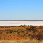 Езерото Амадеус - огромна солена пустиня  