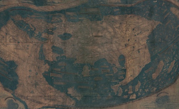 Откриха скрит текст на карта на Колумб 