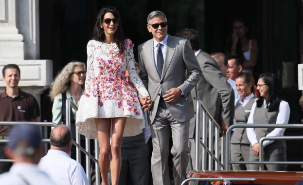 Клуни каза „да” на любимата си Амал