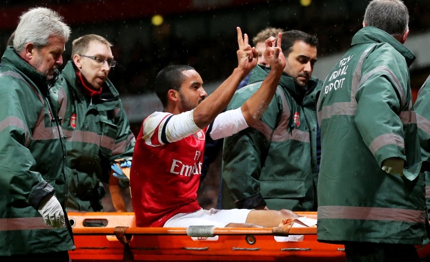 За 12 години 900 контузии в Арсенал 