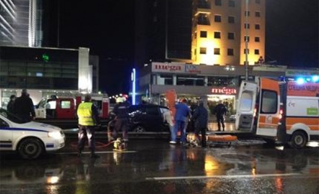 Една жертва и четирима ранени при катастрофи в столицата 