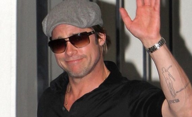 Какво означават татуировките на Брад Пит?