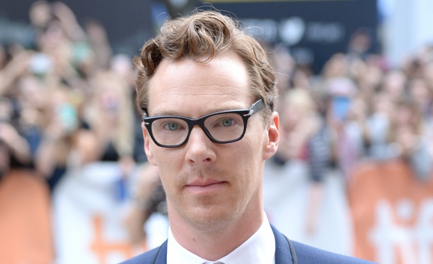 Бенедикт Къмбърбач с восъчна фигура в музея на Мадам Тюсо