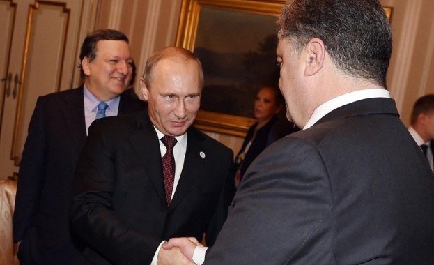 Путин и Порошенко обсъдиха ситуацията в Новорусия